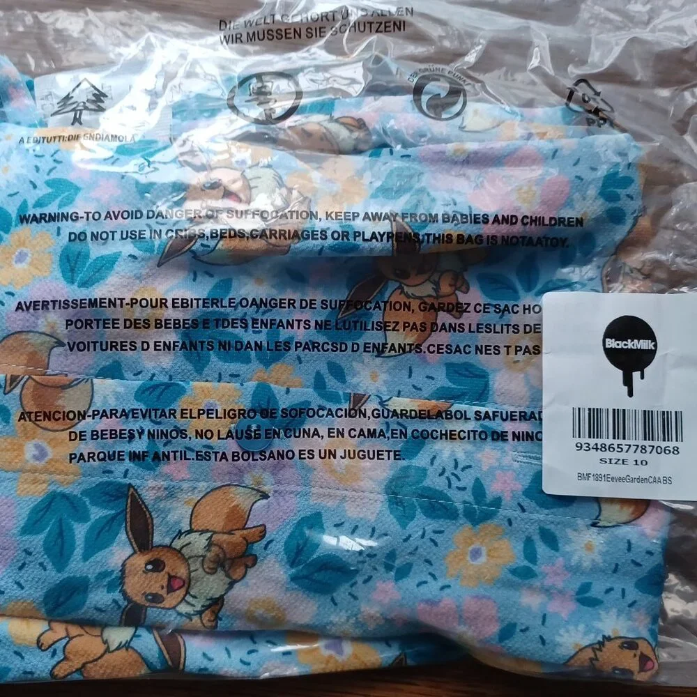 NWT - Eevee Garden Cute As A Button Shirt - BlackMilk - AU 10 - Offers Welcome! - Picture 2 of 3